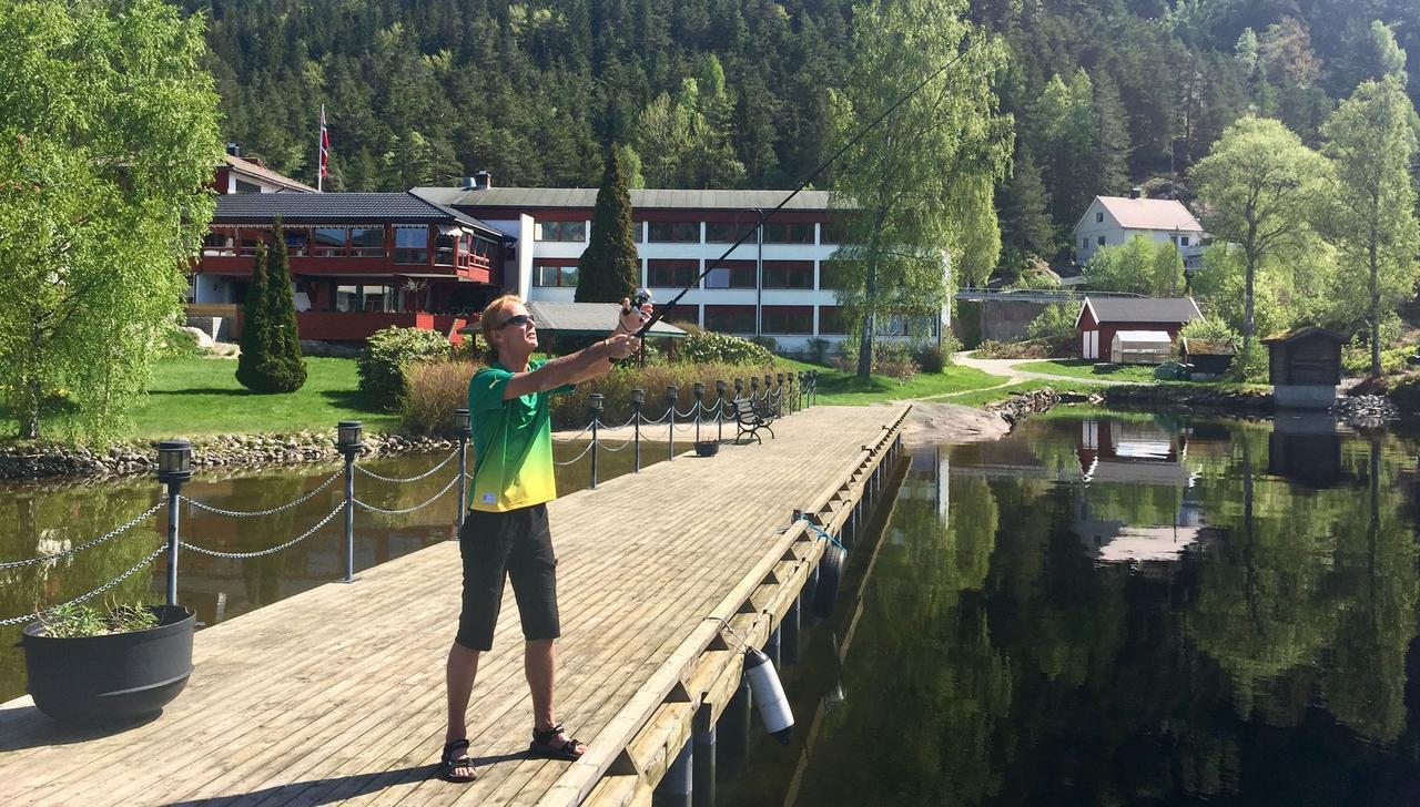 Revsnes Hotel Byglandsfjord Bagian luar foto