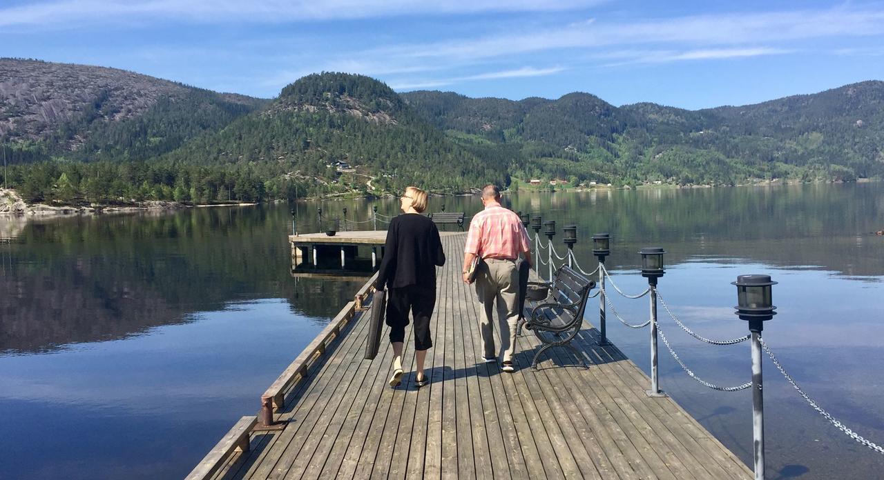 Revsnes Hotel Byglandsfjord Bagian luar foto