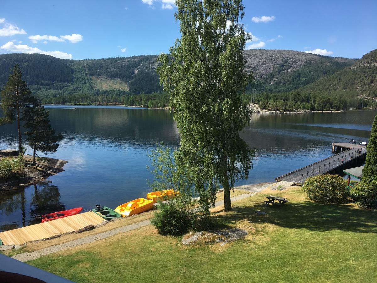 Revsnes Hotel Byglandsfjord Bagian luar foto