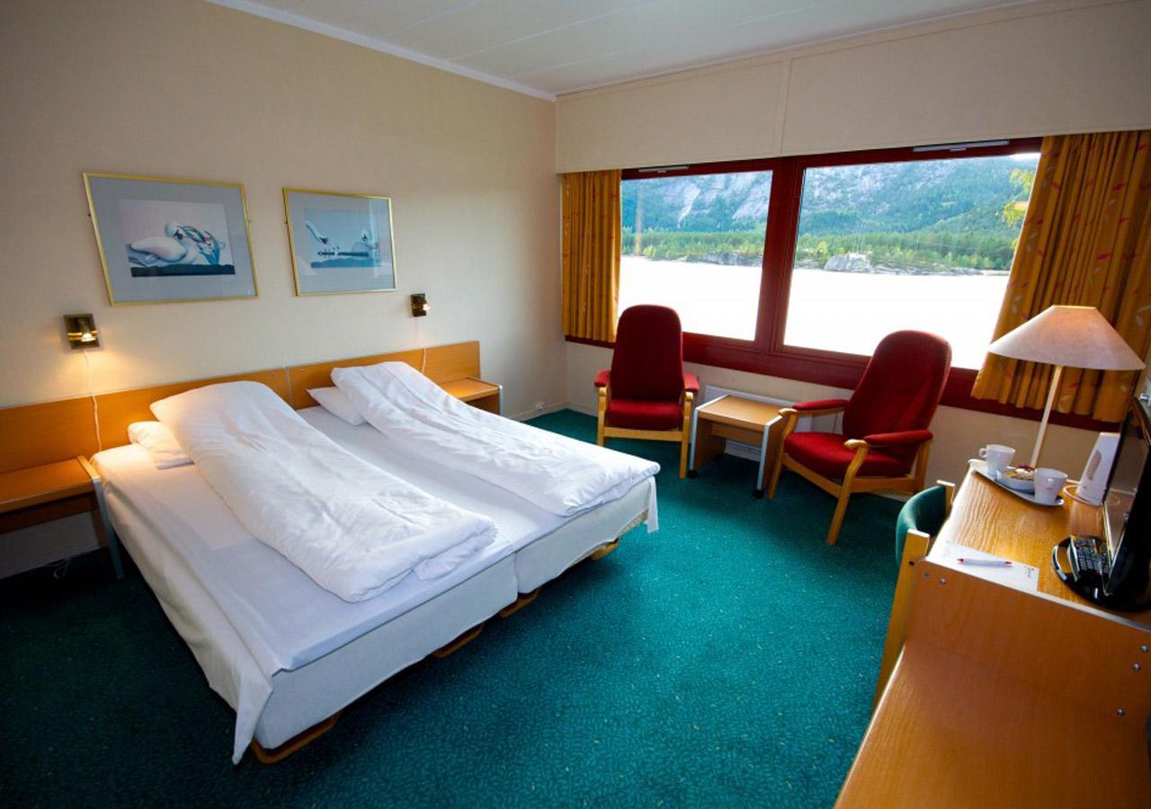 Revsnes Hotel Byglandsfjord Bagian luar foto